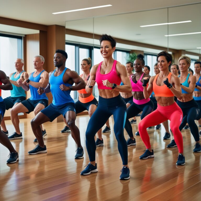 visually represents the variety and energy of different fitness activities, perfectly capturing the essence of incorporating diversity into a workout routine.