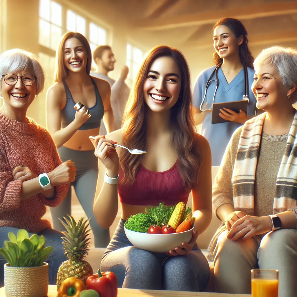 Women of all ages prioritizing their health.