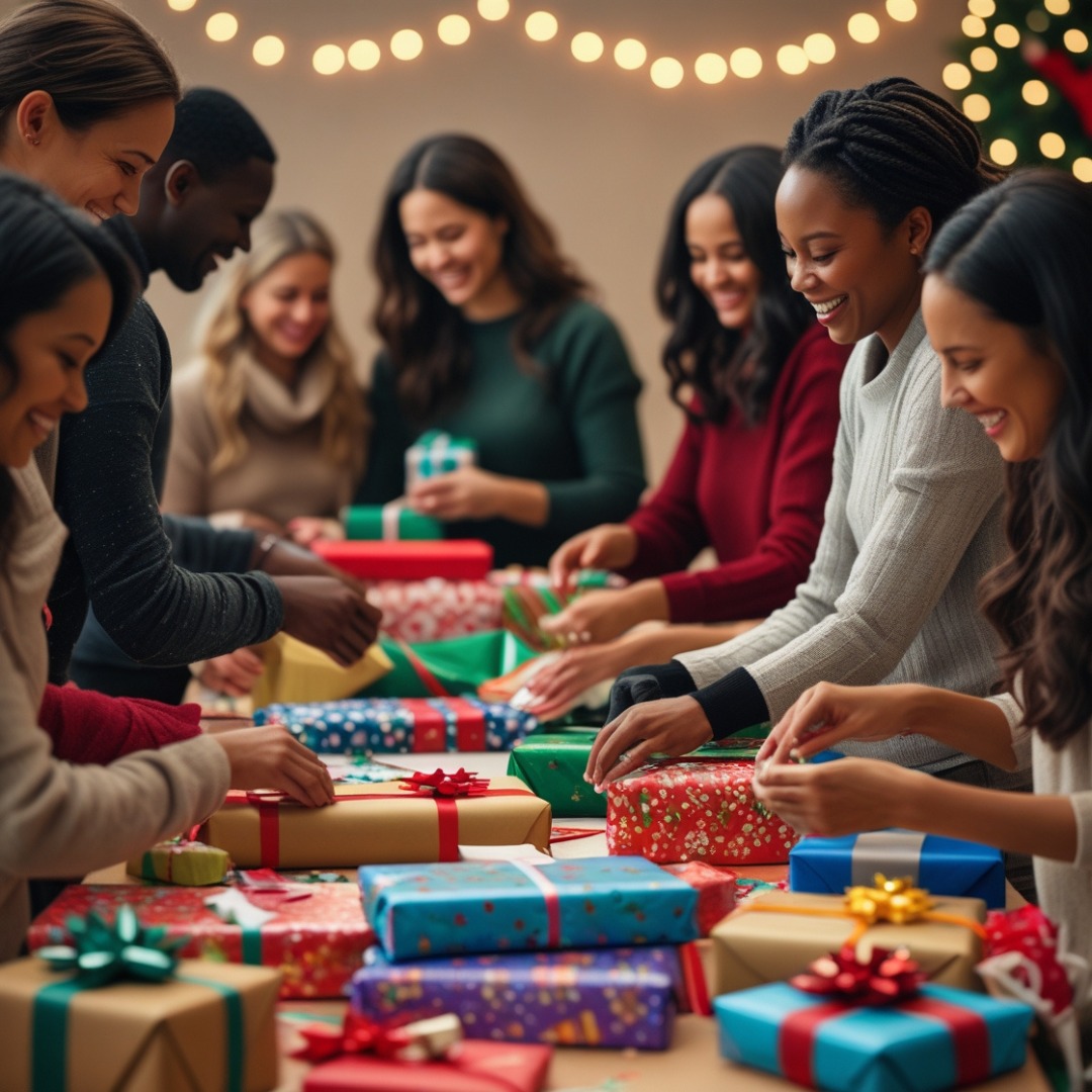  Showcase the joy of giving back during the holidays.