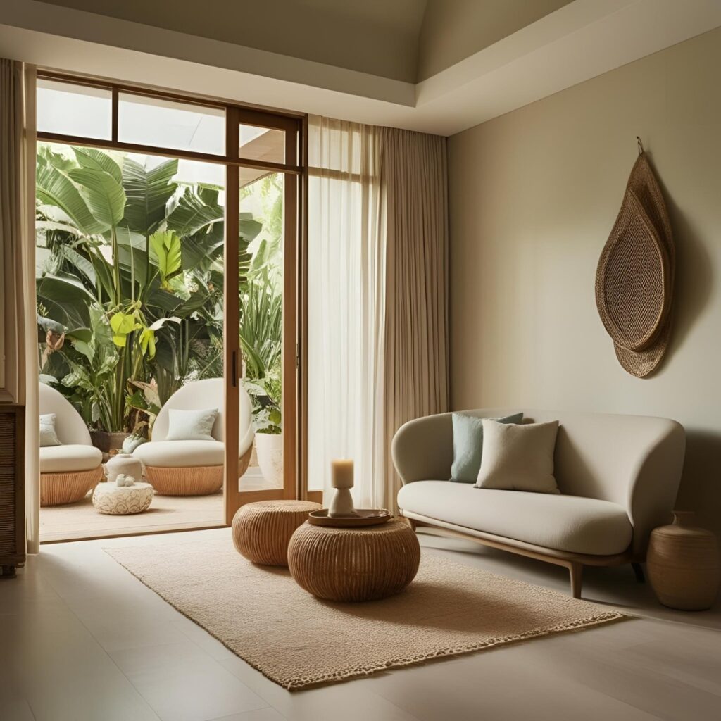Inviting home environment supporting sensory wellness