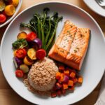 A balanced meal supporting optimal health and nutrition.