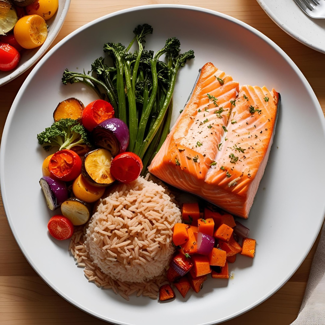 A balanced meal supporting optimal health and nutrition.