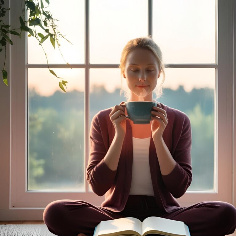 Morning rituals improve mental clarity and well-being.