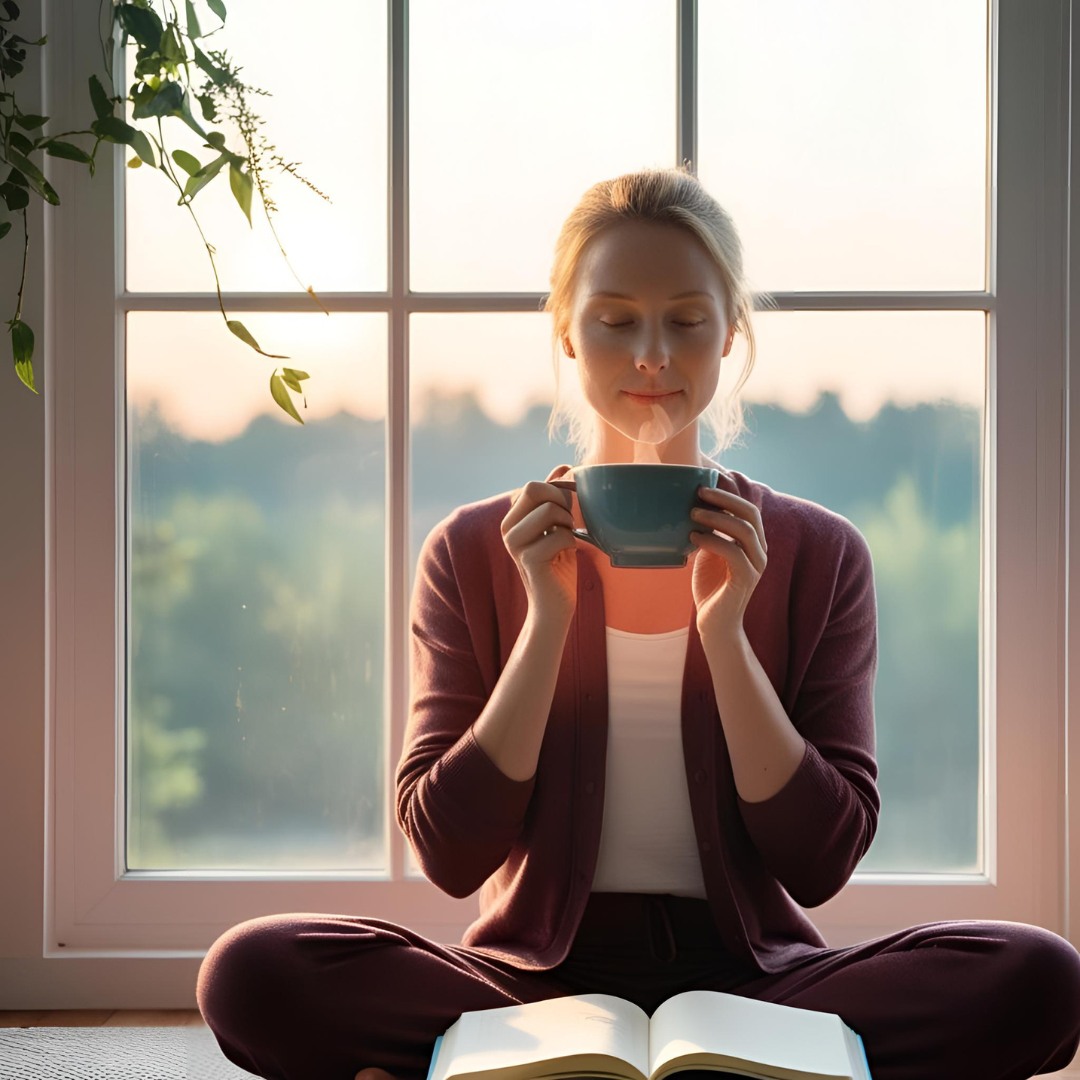 Morning rituals improve mental clarity and well-being.